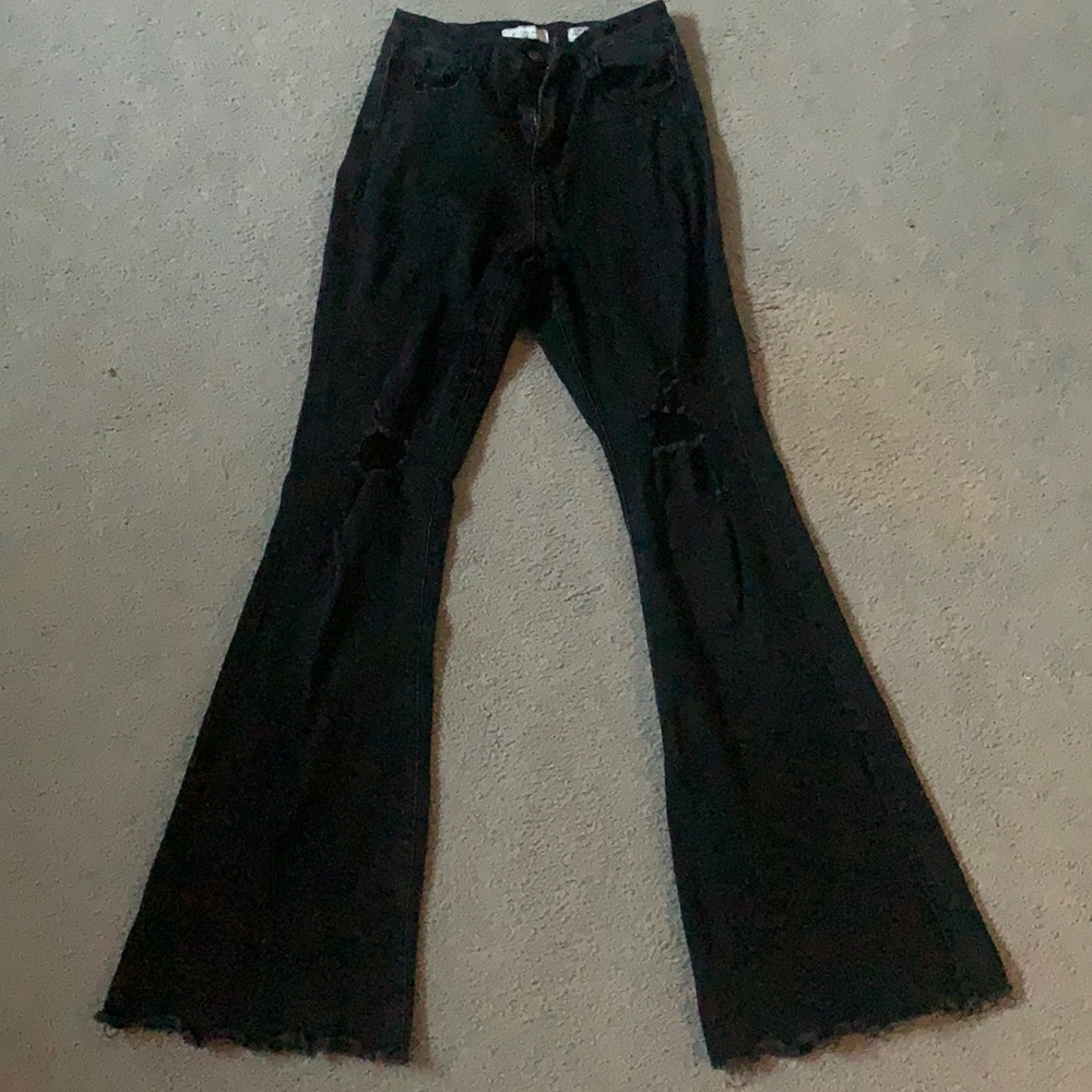High rise women’s flare Jeans